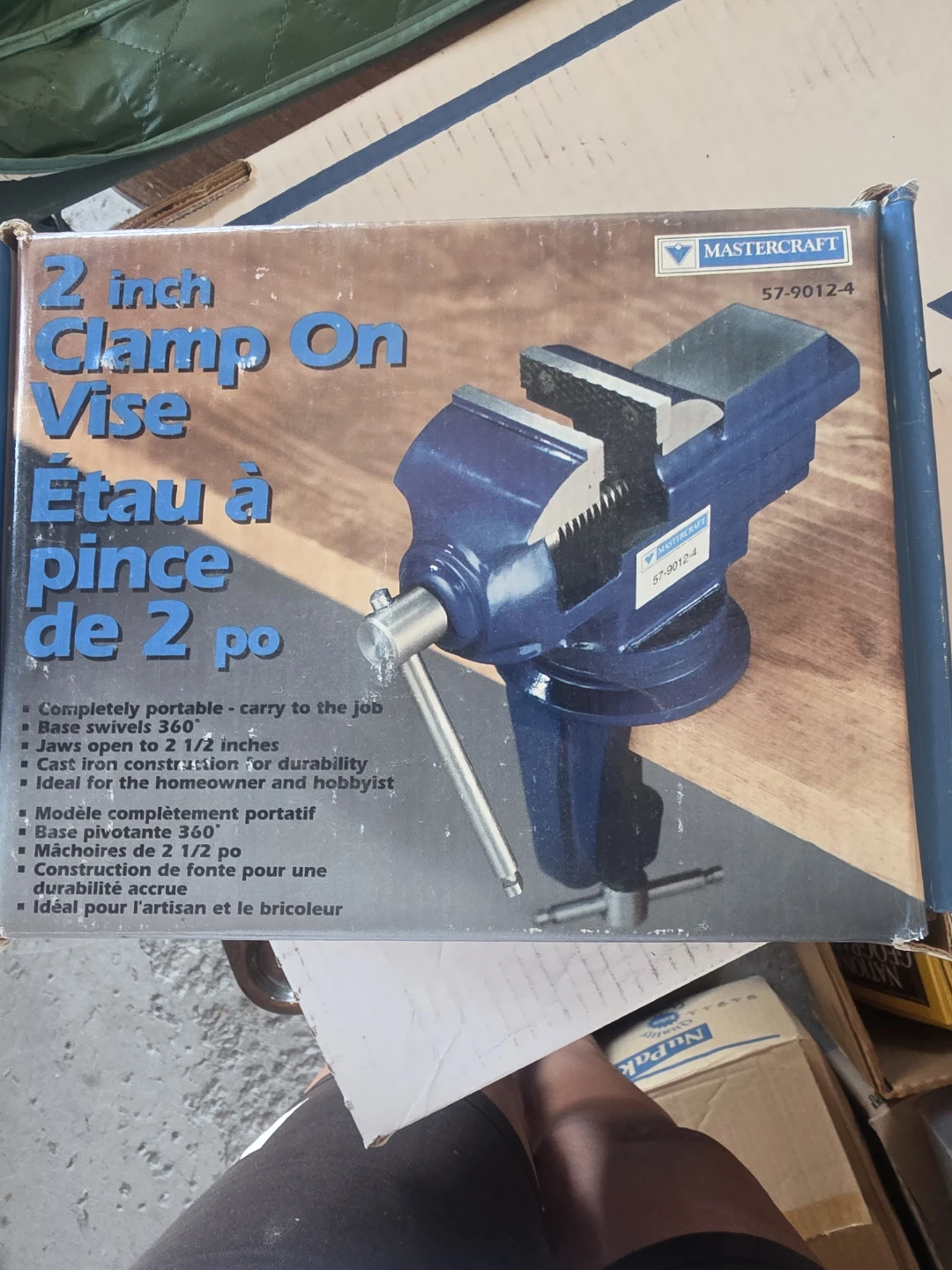 Mastercraft 2 inch Clamp On Vise