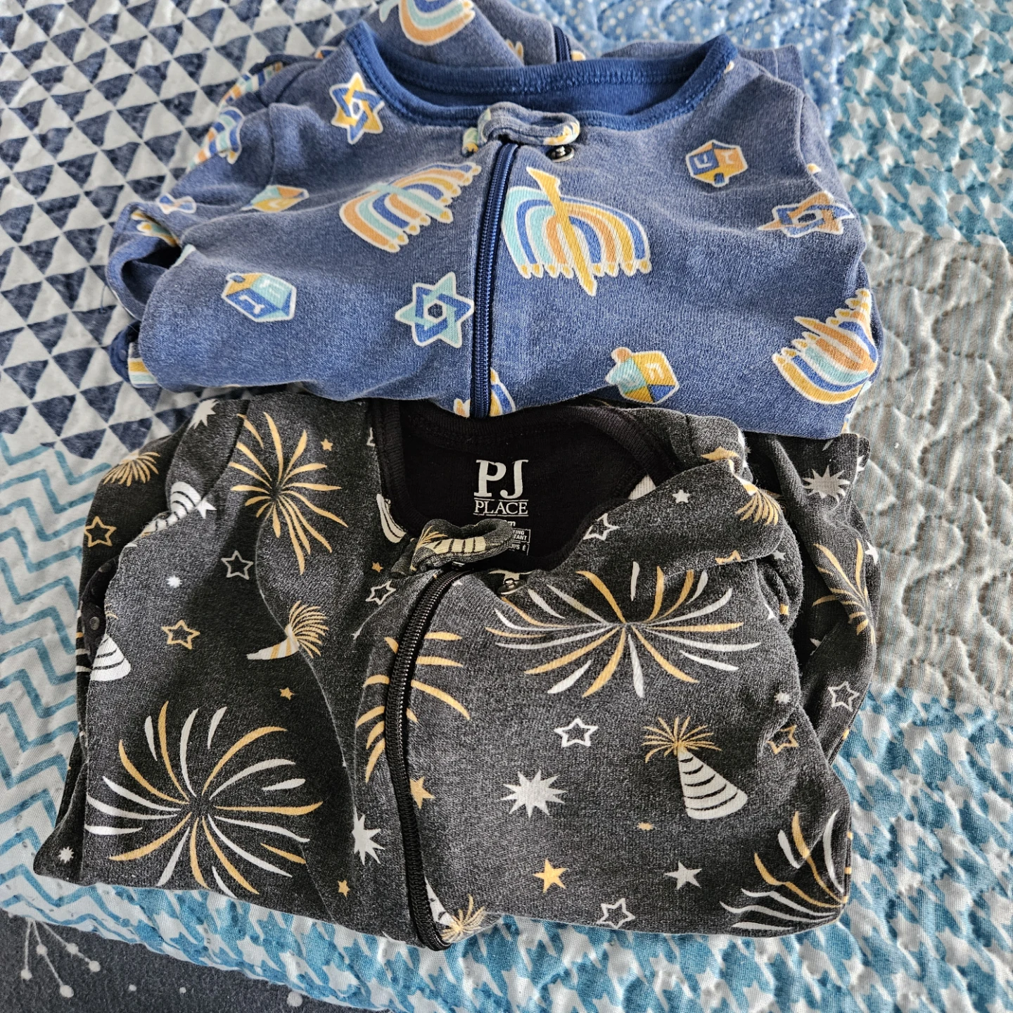 9-12 month 2-Pack Baby Pajamas - photo 2