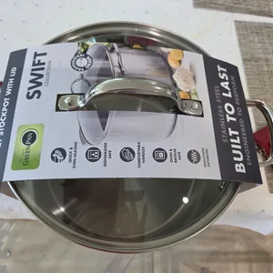 GreenPan Swift Collection 5 Qt Stockpot with Lid