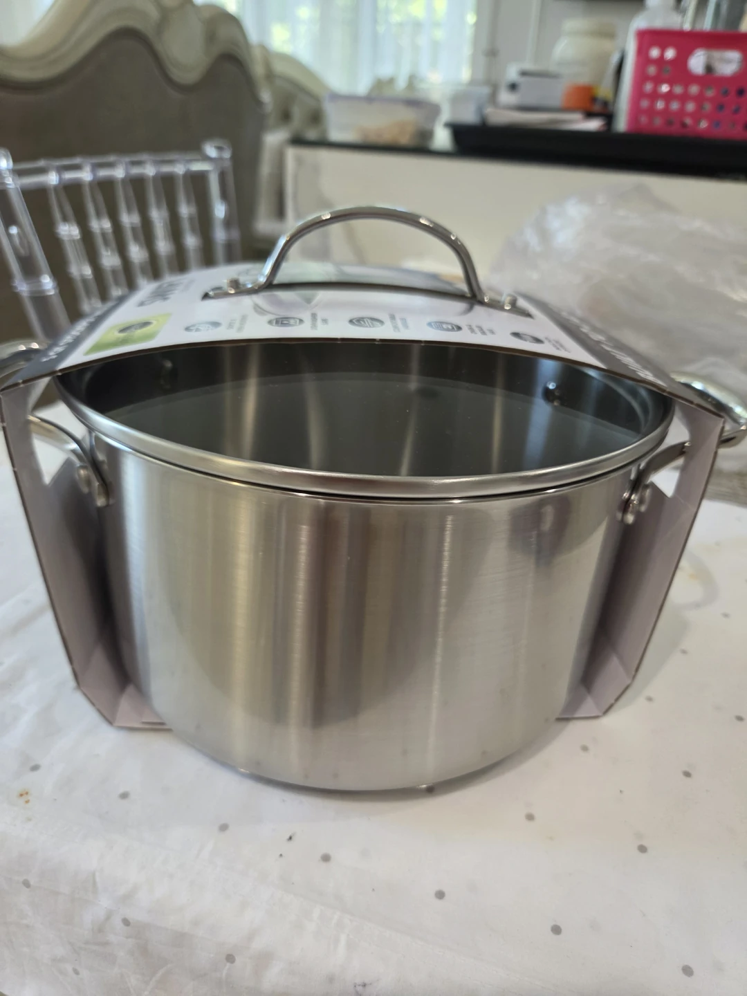GreenPan Swift Collection 5 Qt Stockpot with Lid - photo 2