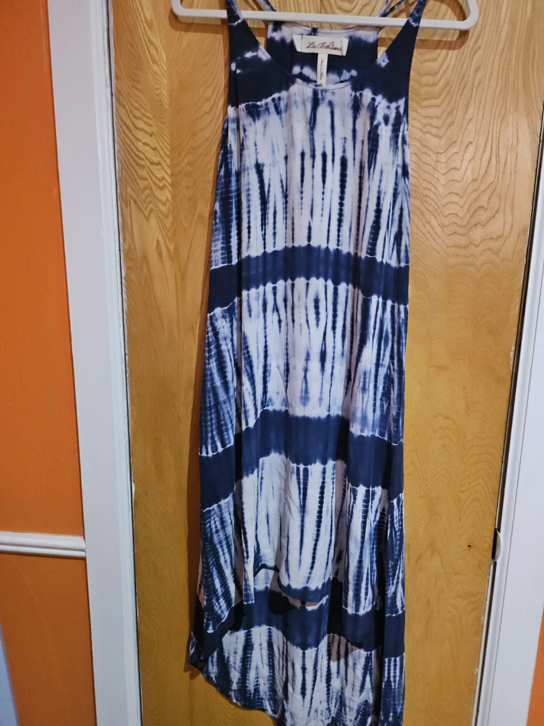 La Bohème Tie-Dye Maxi Dress XS