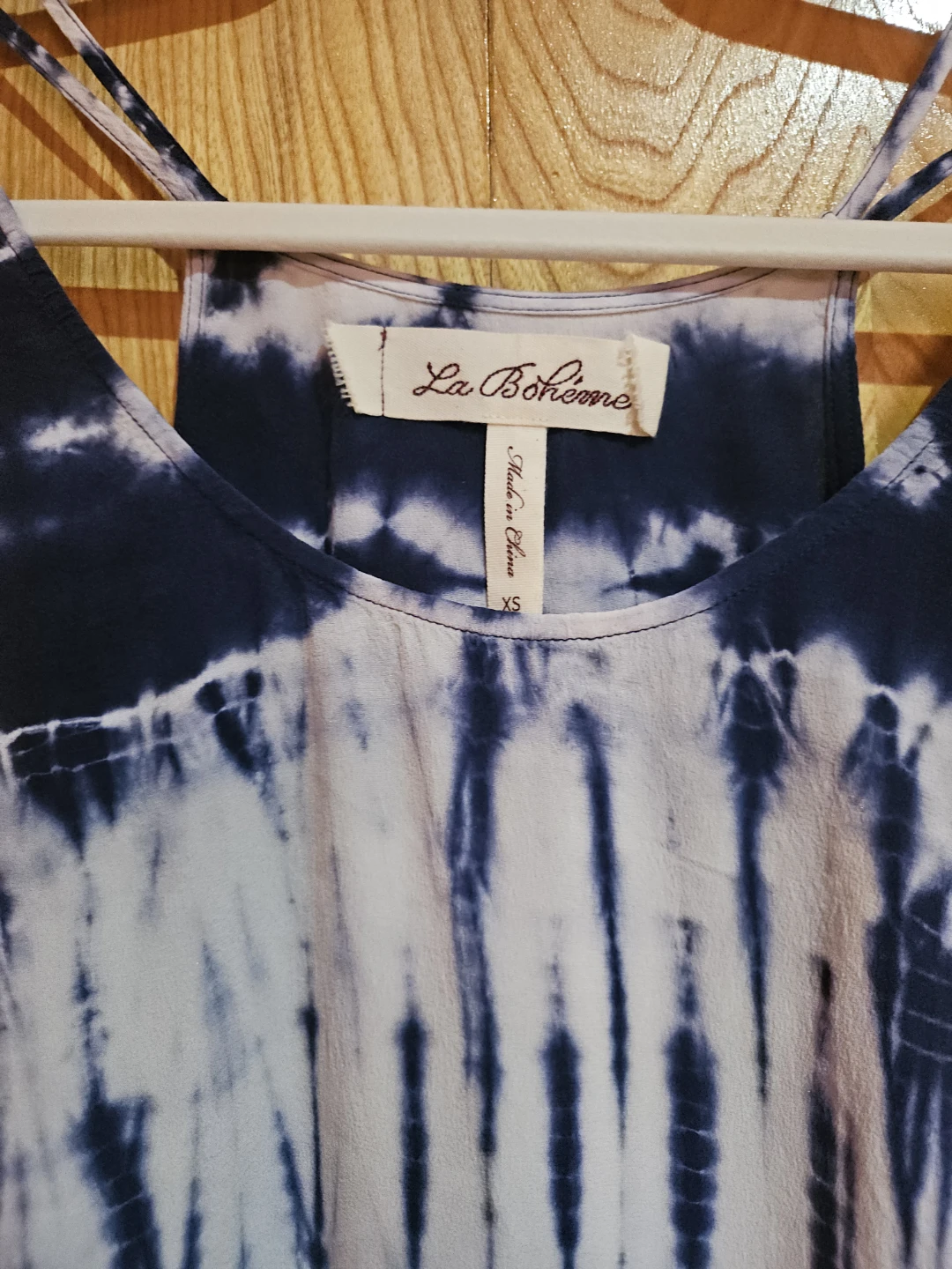 La Bohème Tie-Dye Maxi Dress XS - photo 3