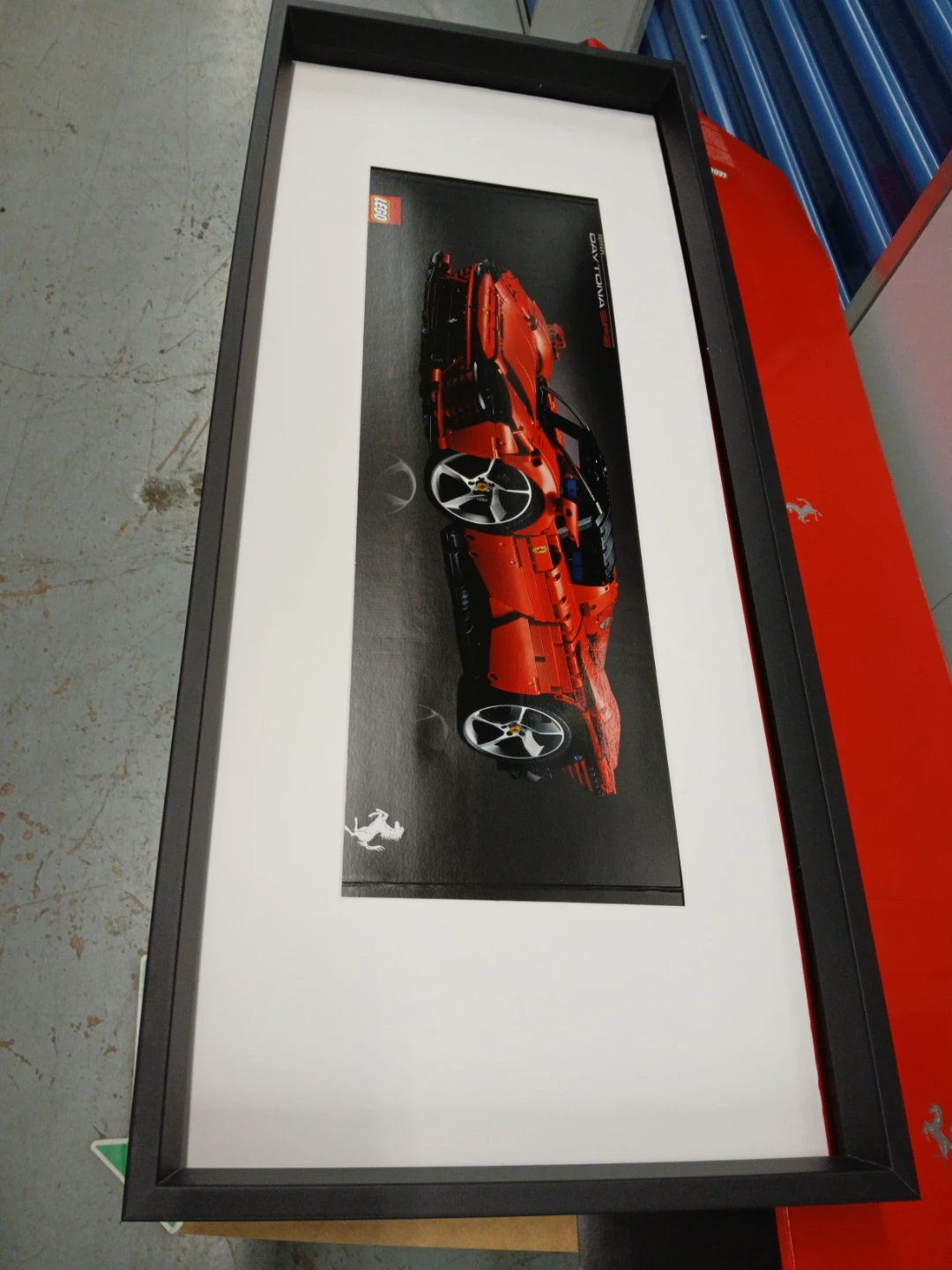 LEGO Ferrari Daytona print framed - photo 5