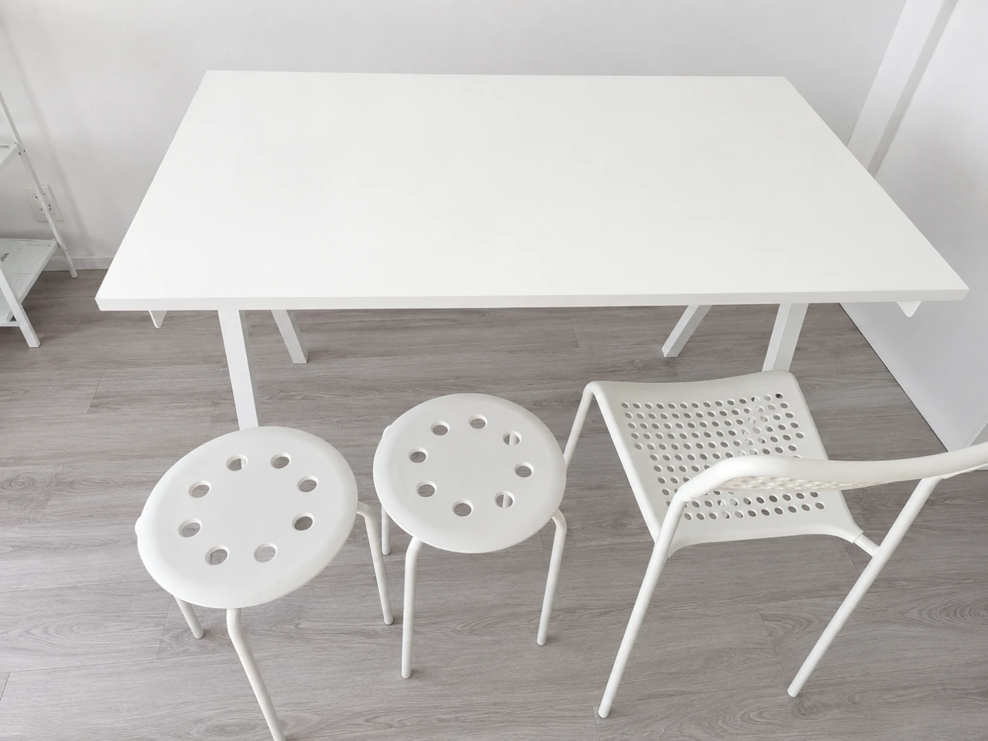 IKEA table & chair & stool