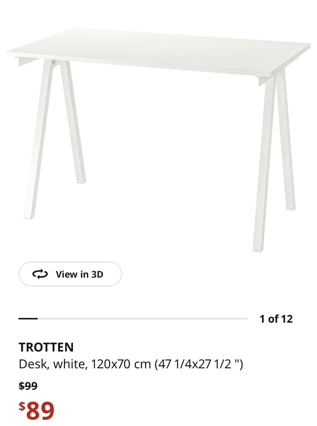 IKEA table & chair & stool - photo 2