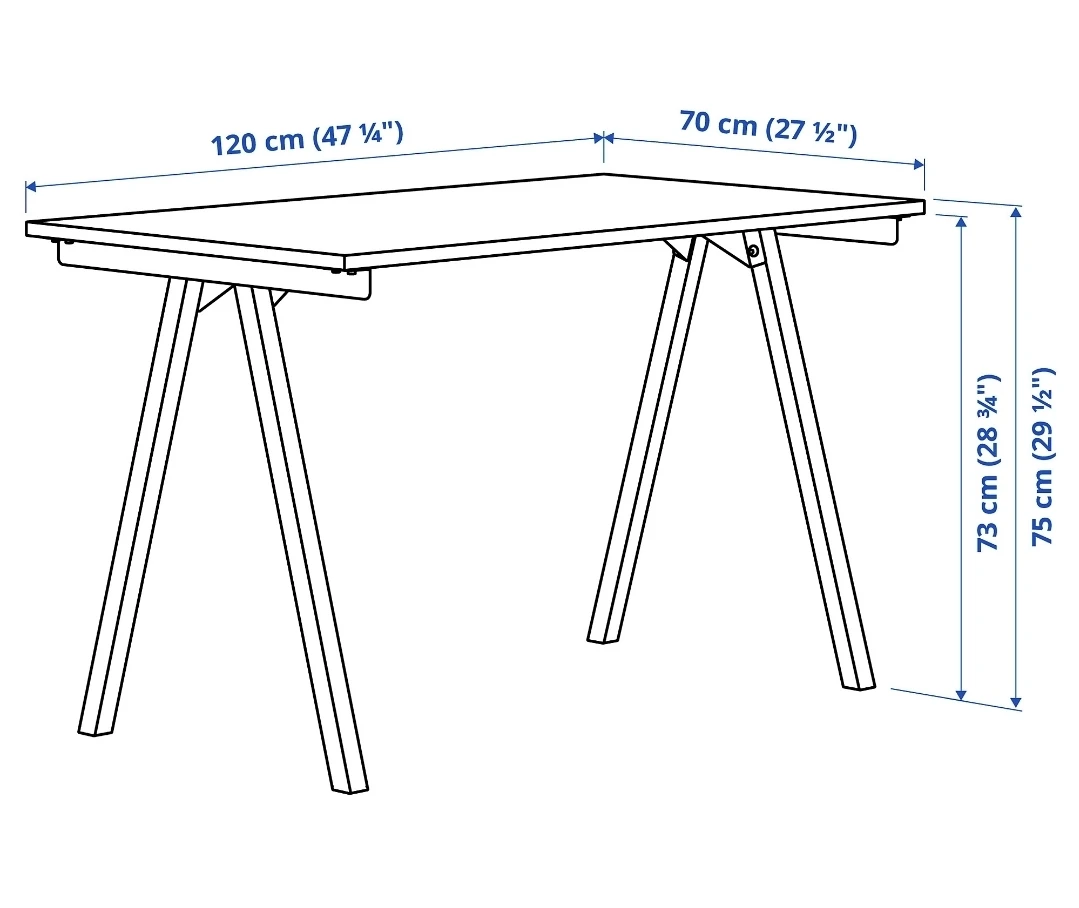 IKEA table & chair & stool - photo 3