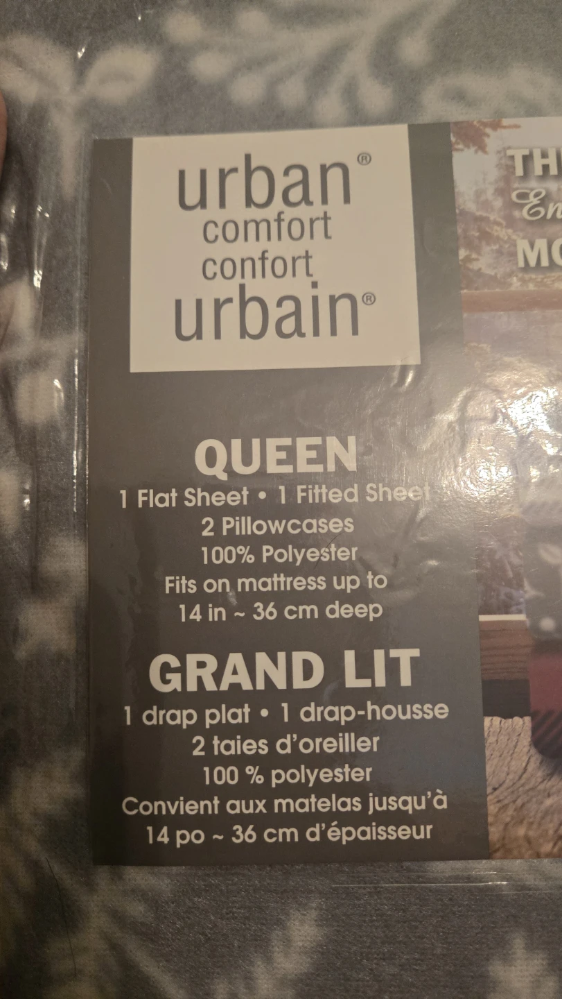 Urban Comfort Therapeutic Fleece Queen Sheet Set - photo 2