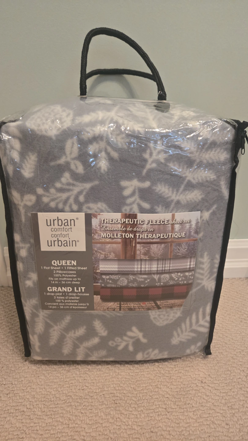 Urban Comfort Therapeutic Fleece Queen Sheet Set - photo 3