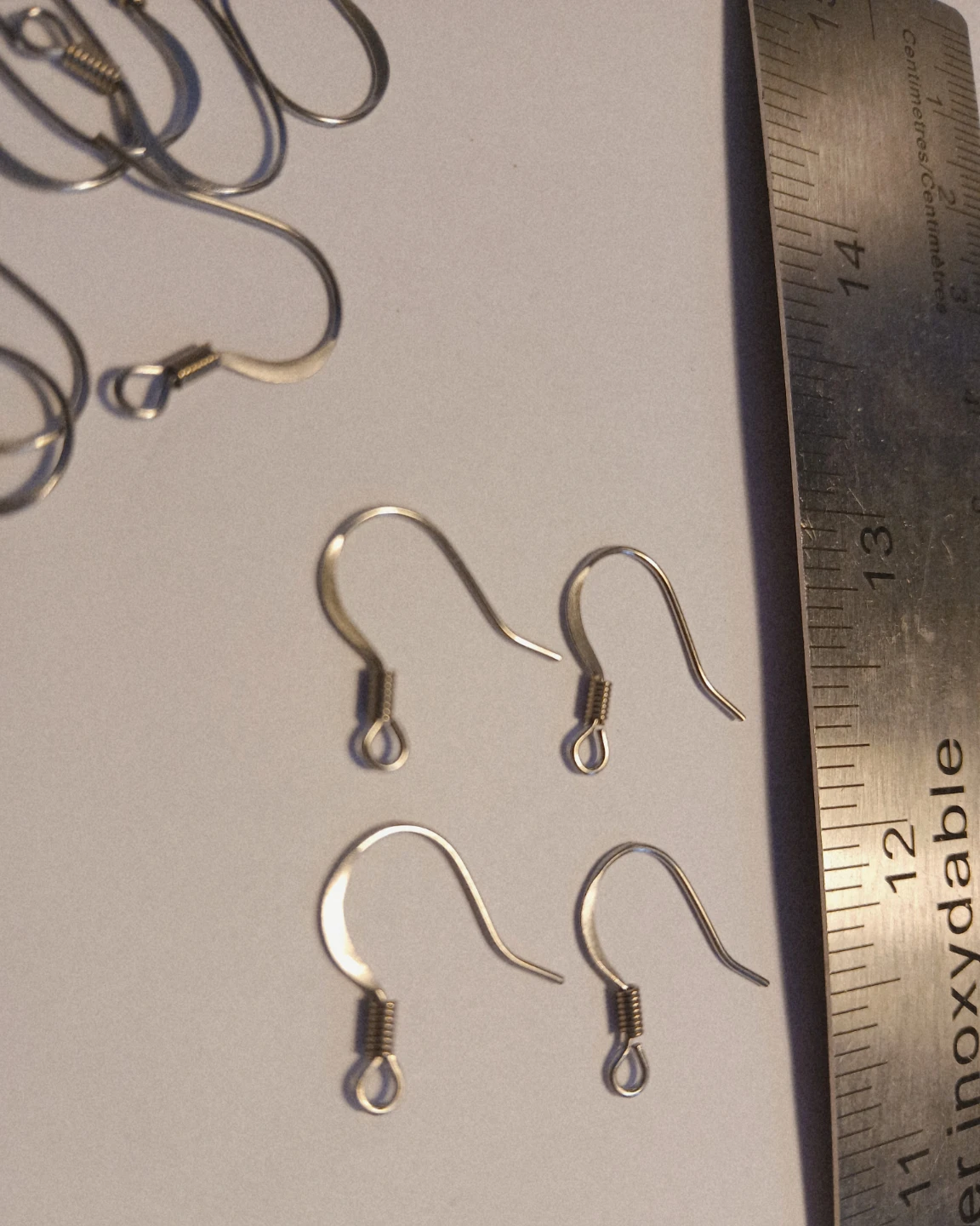 30 pc - Earring Hooks Surgical stainless steel - photo 4
