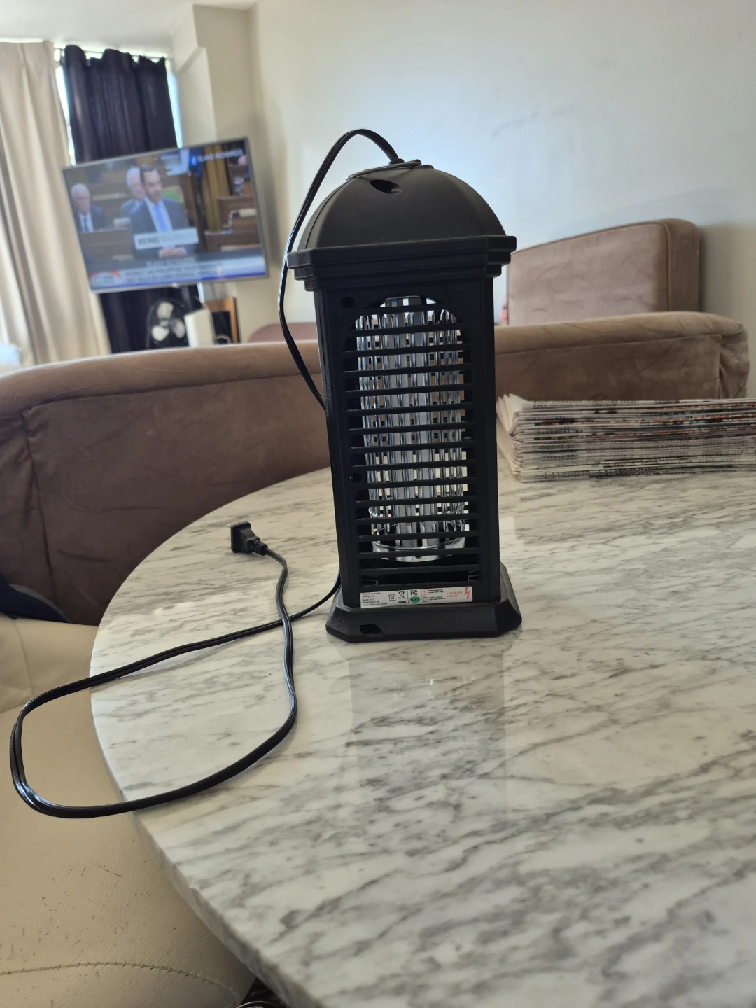 Black Bug Zapper Lamp