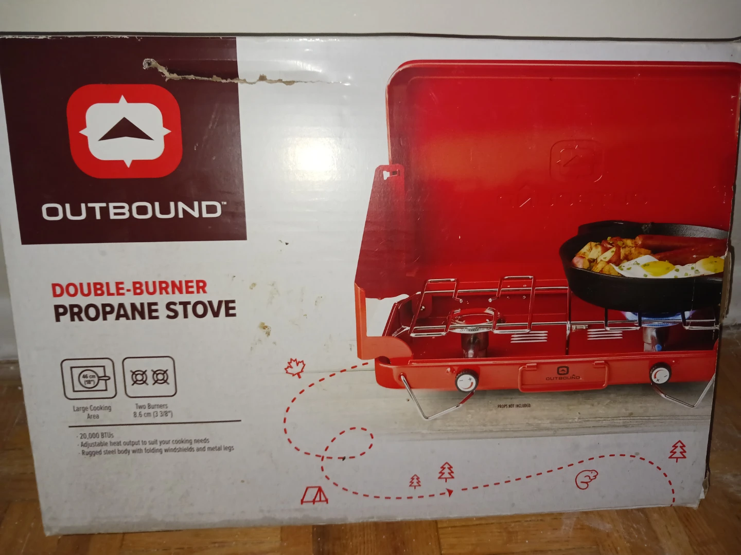 Outbound Double-Burner Propane Stove