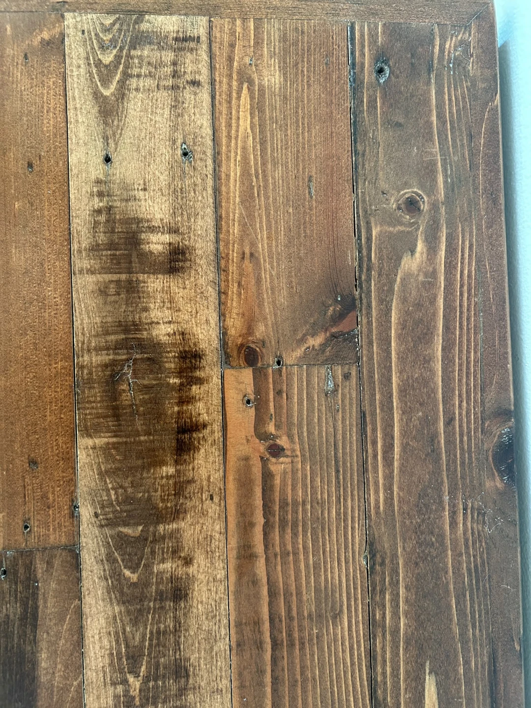 Rustic Wood Console Table - photo 2