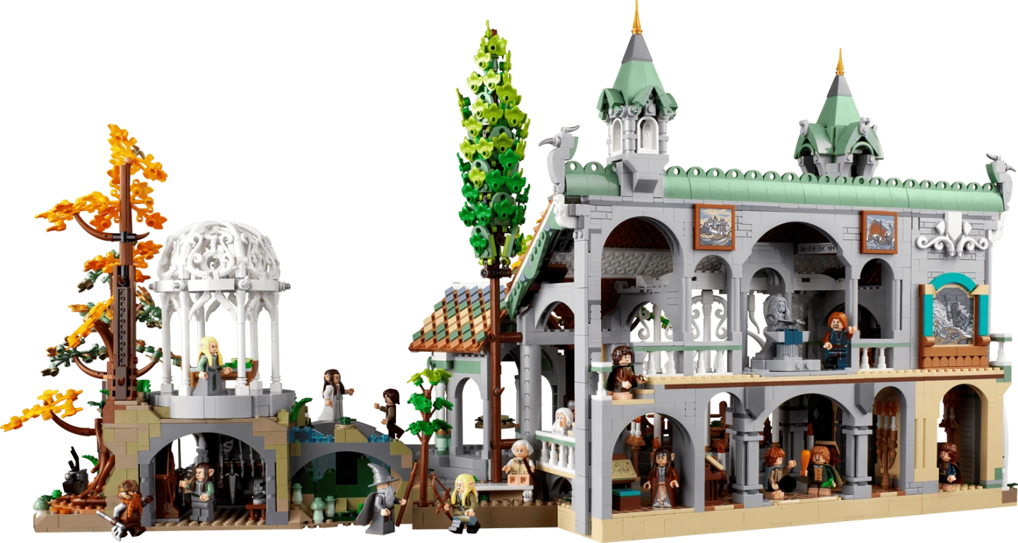 10316 lord of the ring rivendell replica