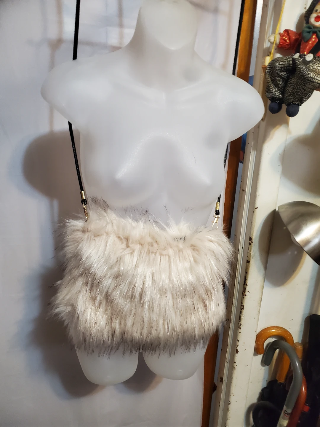 Faux Fur Clutch Purse