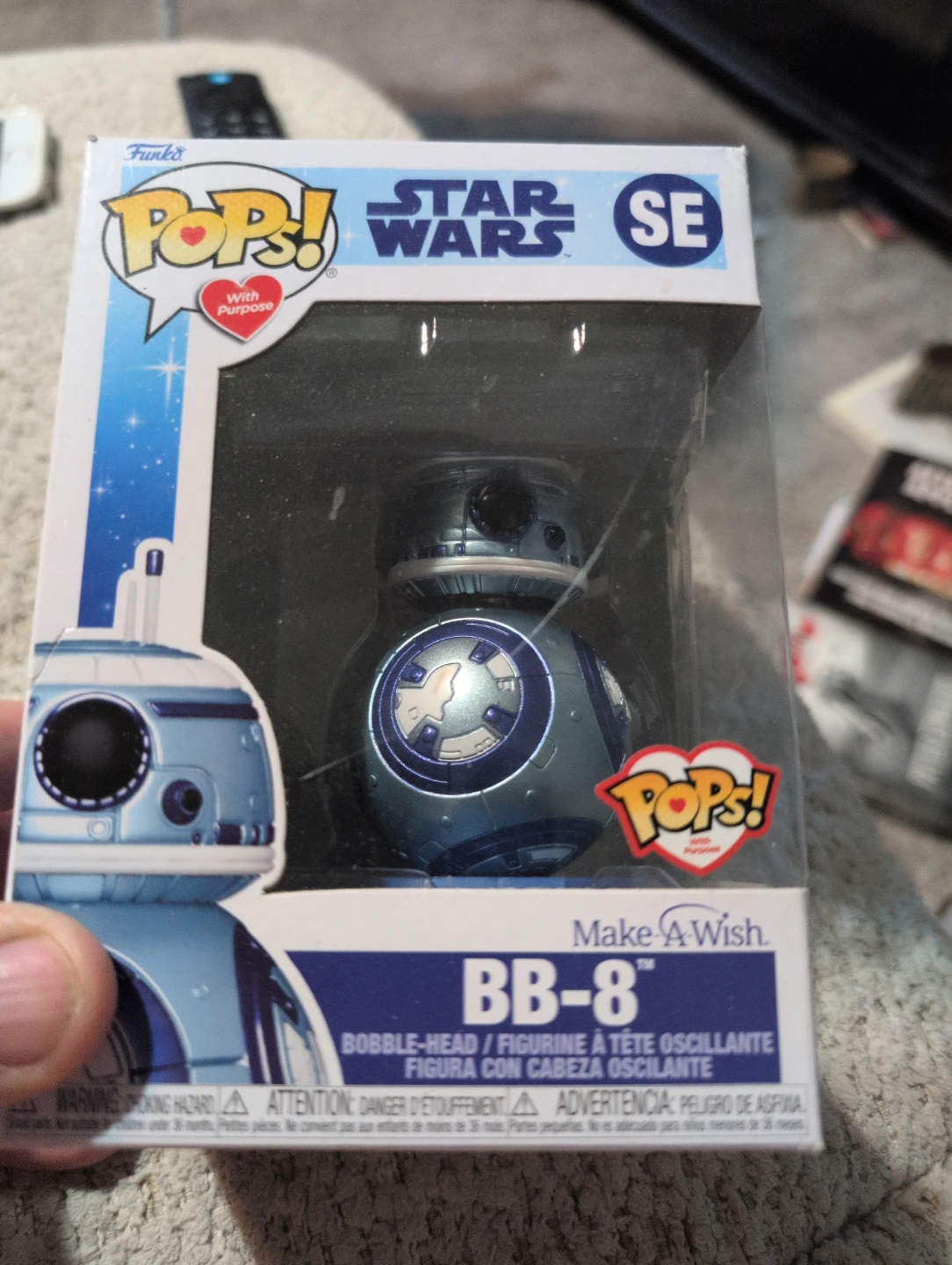 Funko Pop! Star Wars BB-8 Make-A-Wish Edition