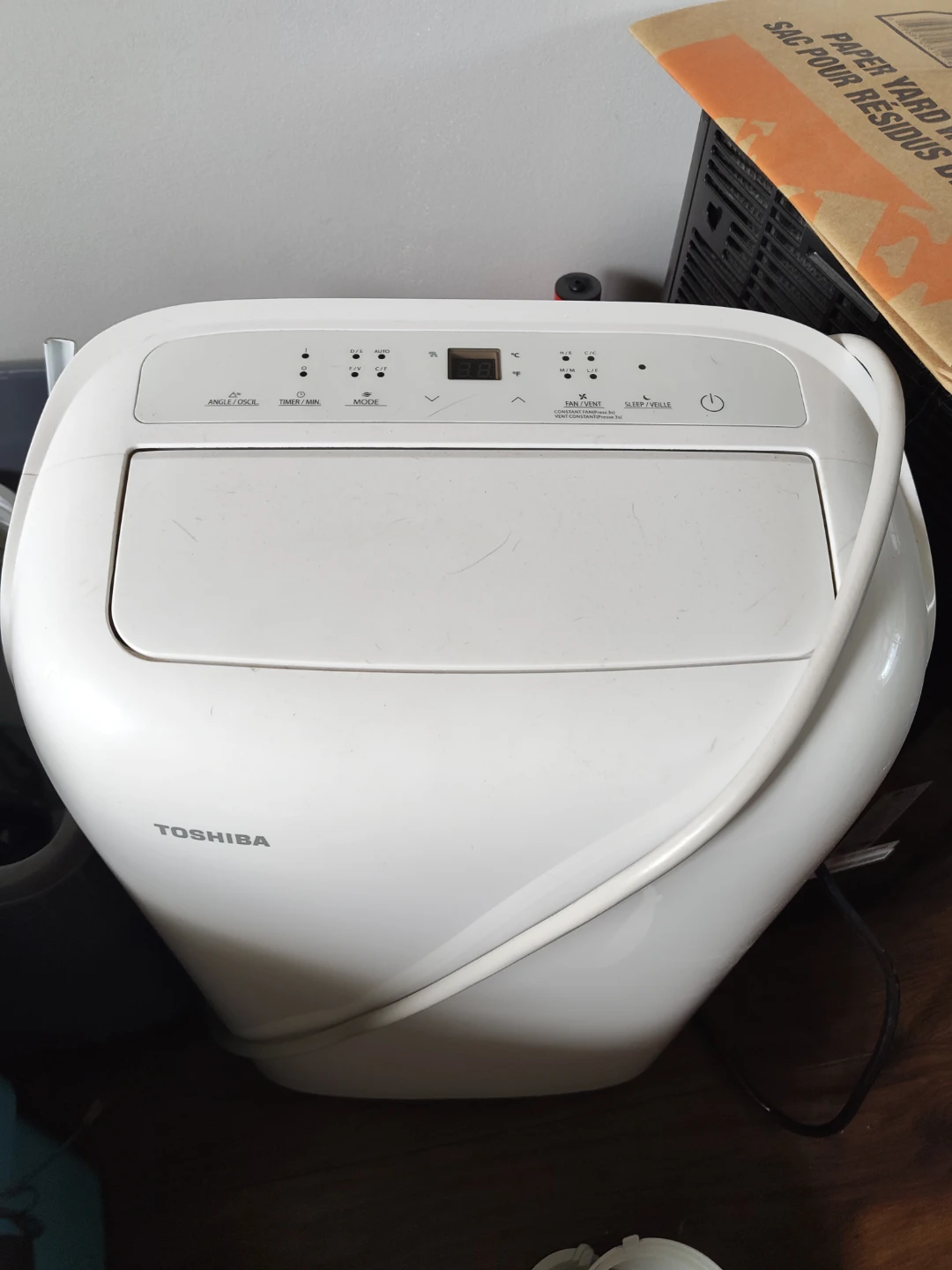Toshiba Portable Air Conditioner RAC-PD0812CRRC
