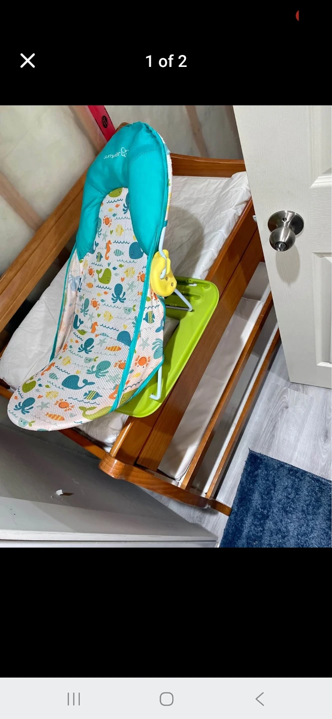 Summer Infant Baby Bouncer Seat - Ocean Dreams
