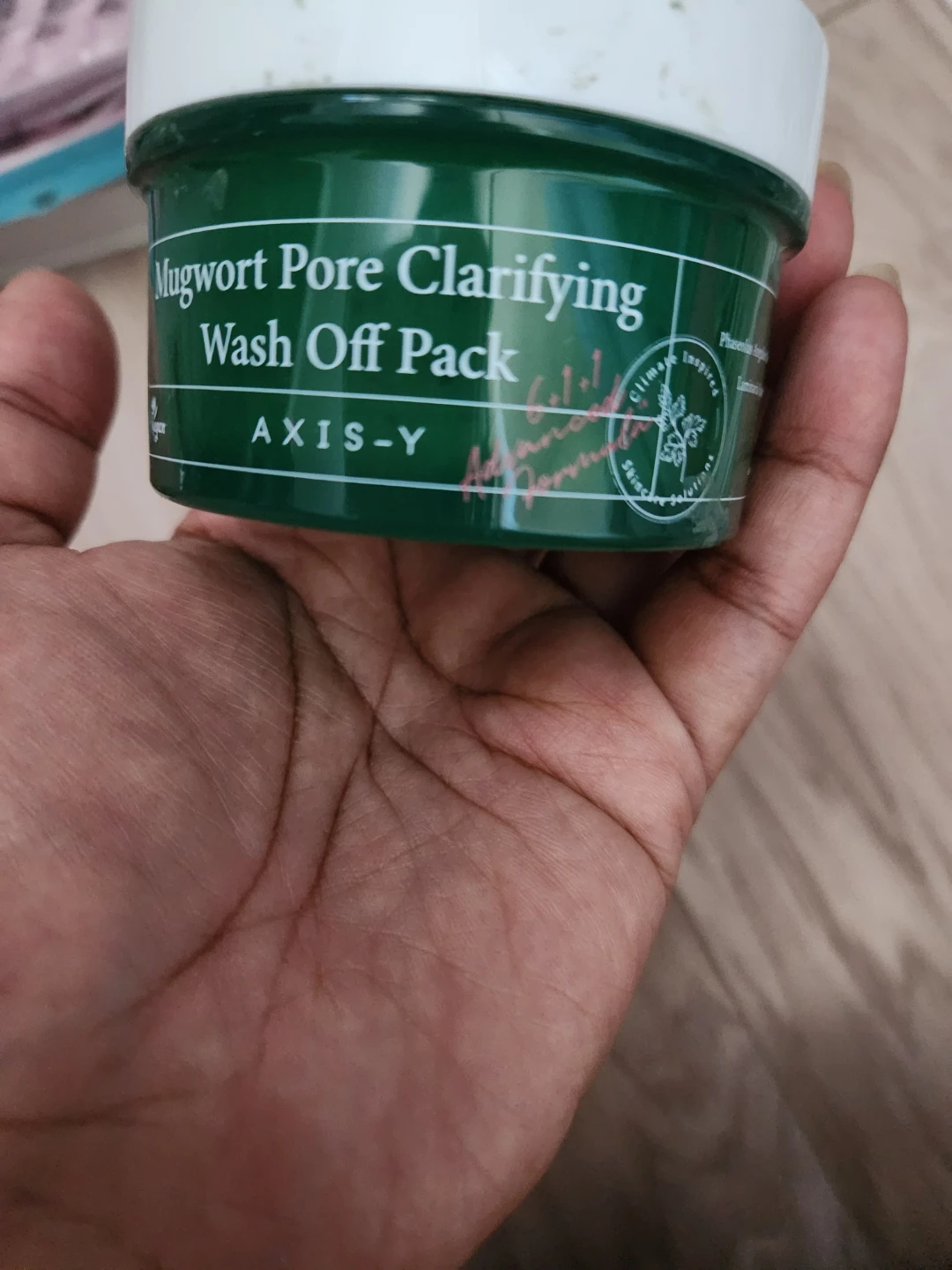 AXIS-Y Mugwort Pore Clarifying Wash Off Pack ⚽