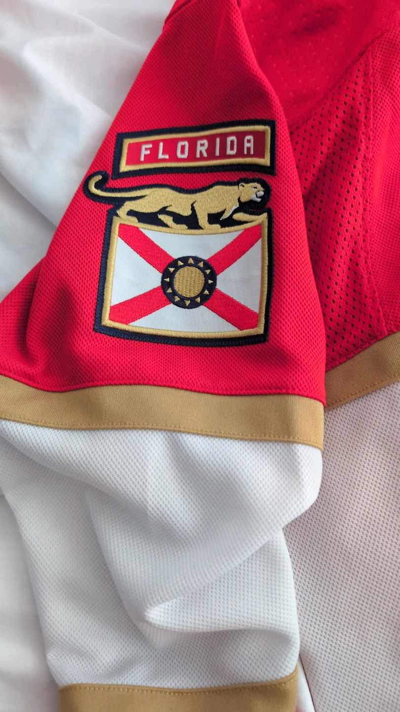Florida Panthers Home Adidas Primegreen size 56 - photo 2