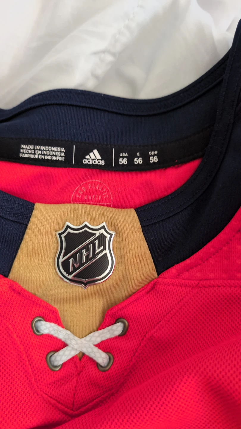 Florida Panthers Home Adidas Primegreen size 56 - photo 3