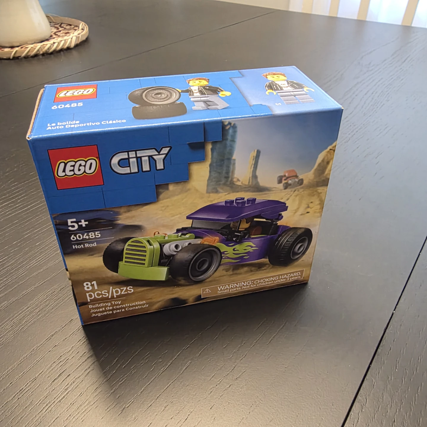 LEGO City 60485 Hot Rod Building Toy