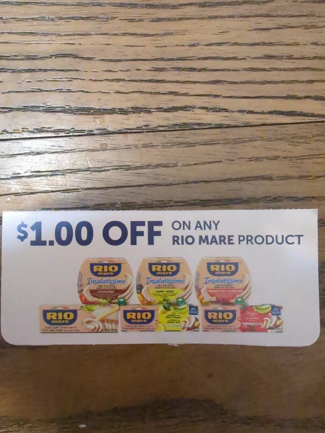 $1.00 OFF Rio Mare Coupon #free
