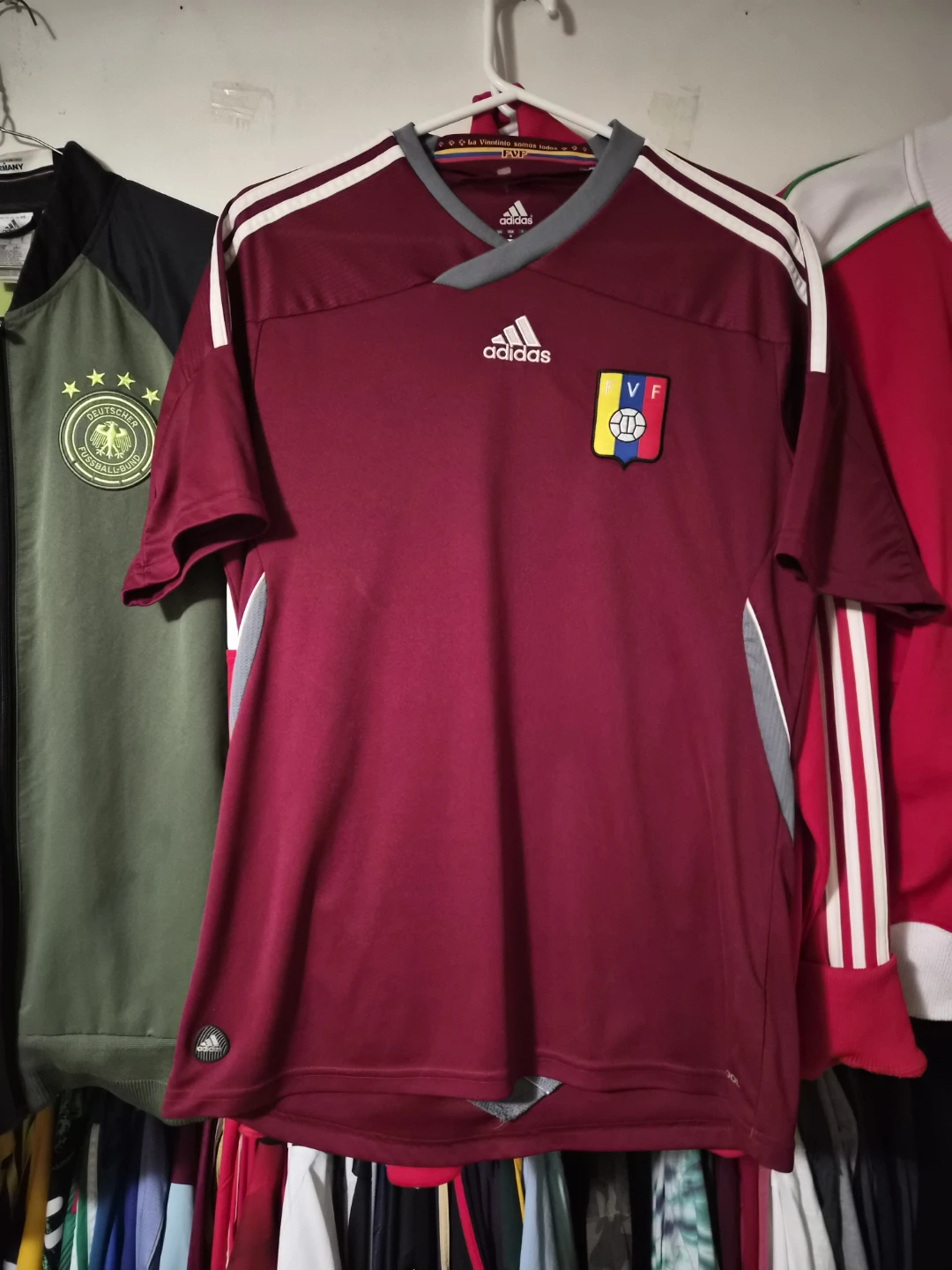 Vintage Venezuela Adidas soccer jersey