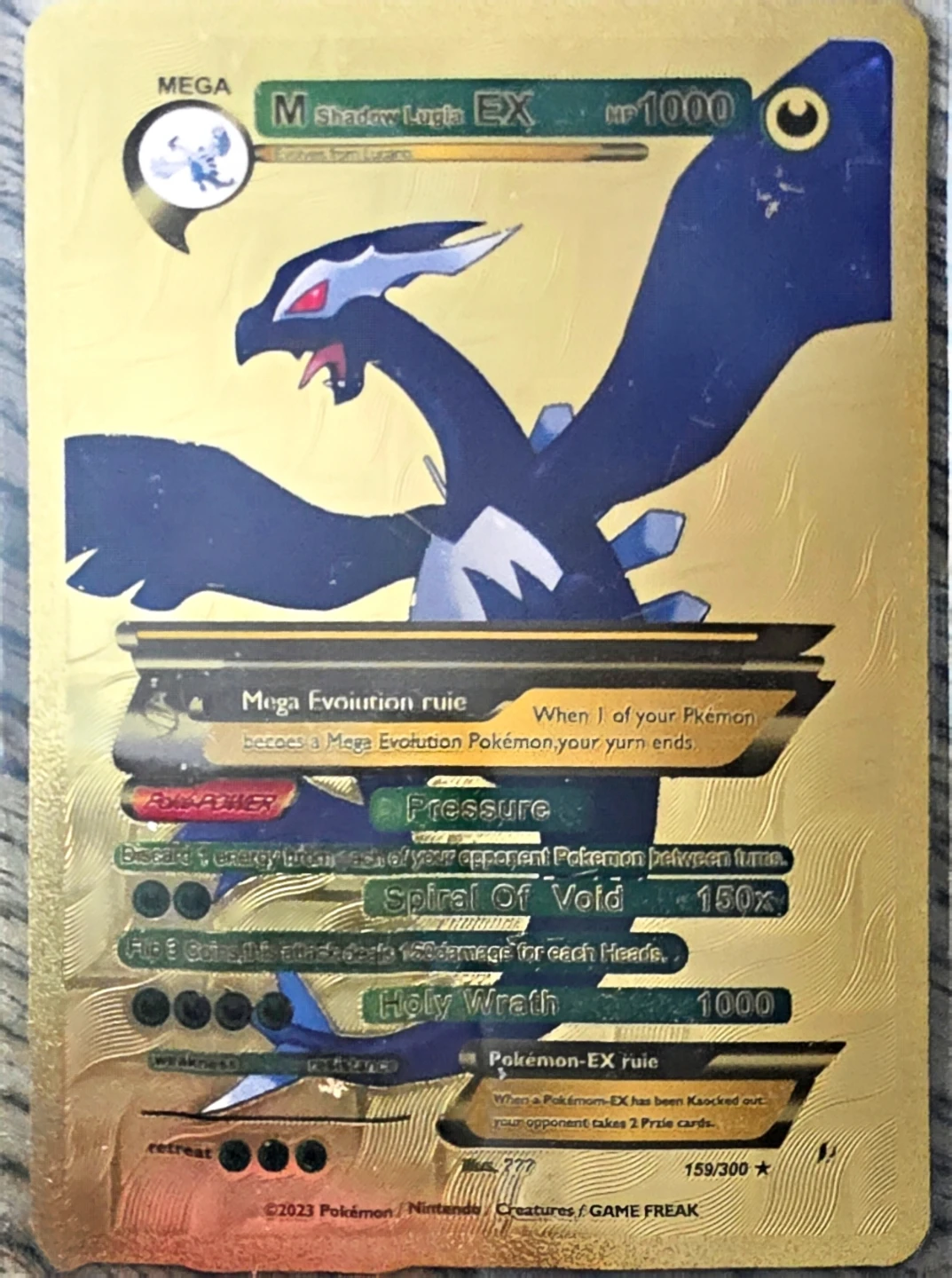 Set of English Gold and Bootleg Art Japanese Cards - photo 2