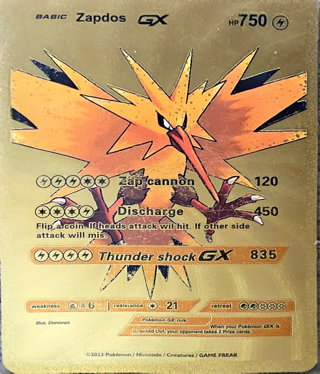 Set of English Gold and Bootleg Art Japanese Cards - photo 3