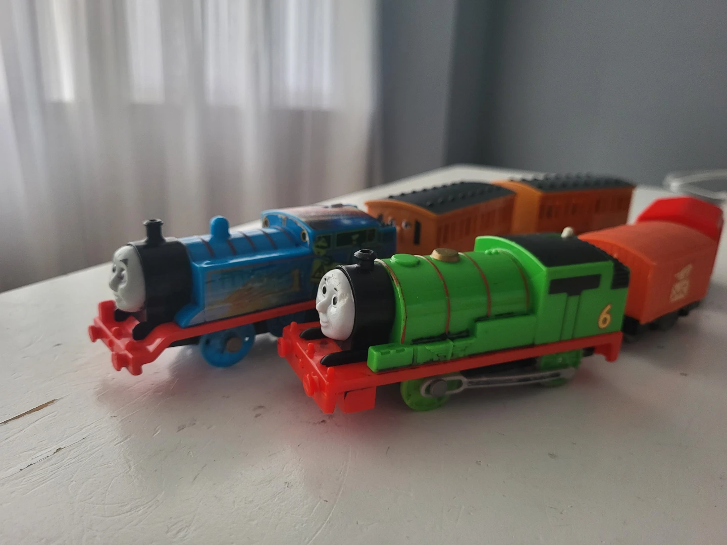 ⚽ Thomas & Percy Motorized trainsets - photo 2