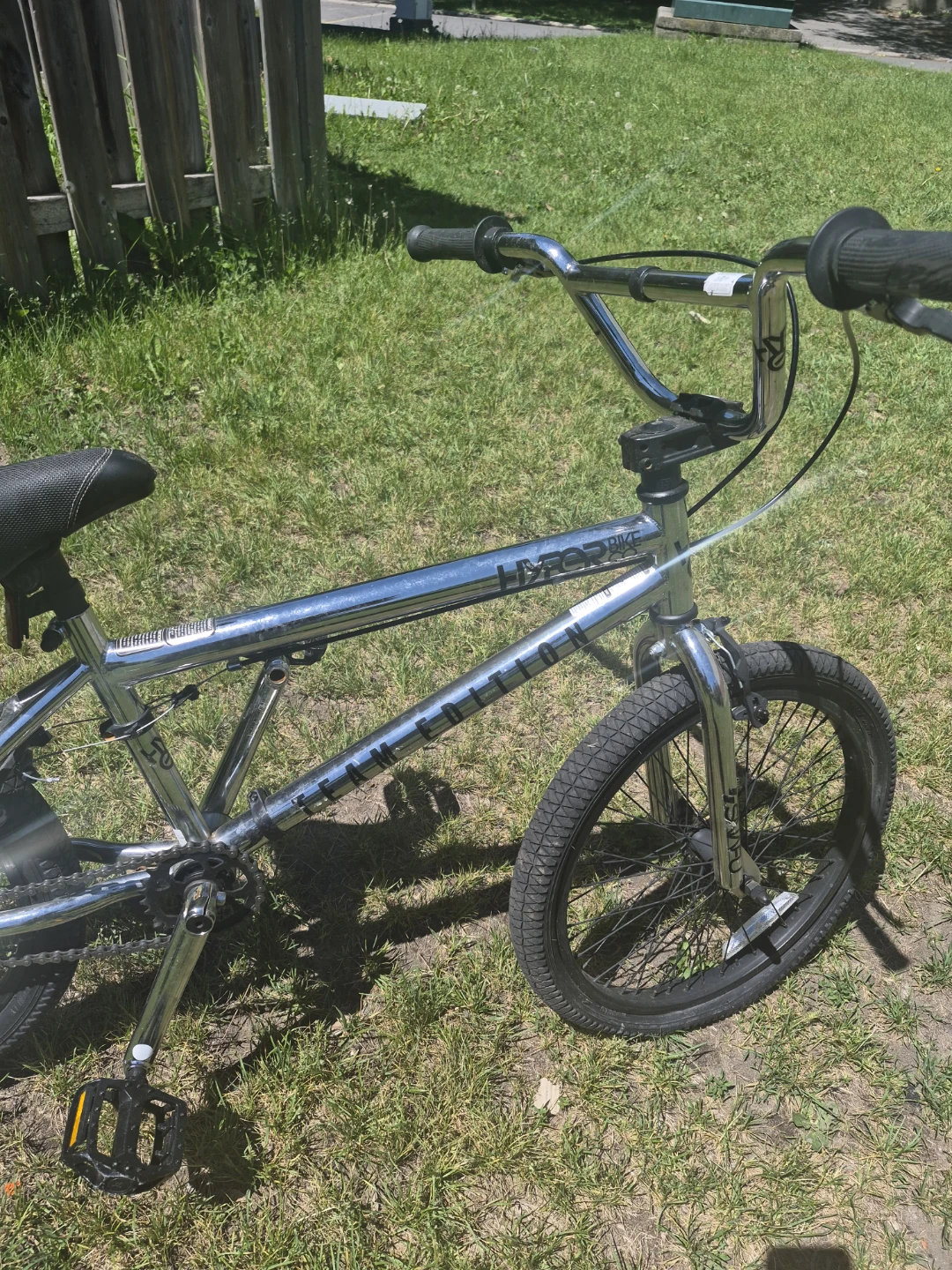 Chrome BMX Bike