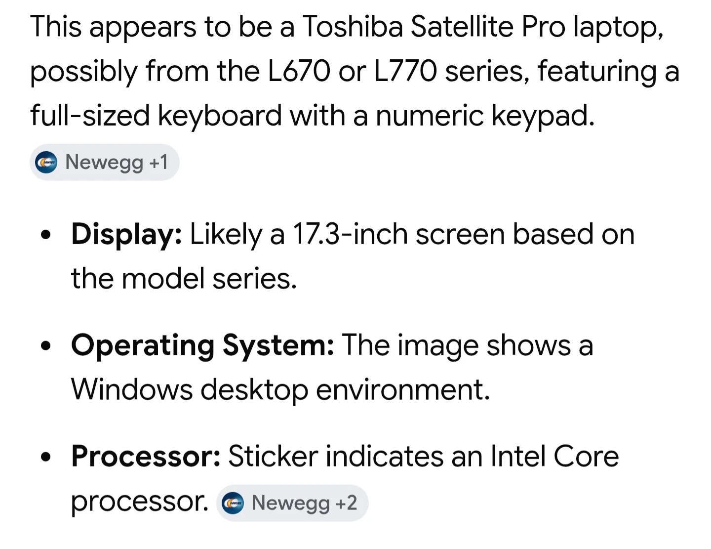 Toshiba Satellite Pro Laptop - photo 5