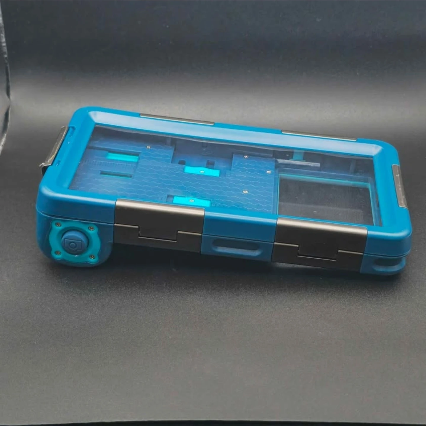 Blue Waterproof Professional Shellbox Camera Case