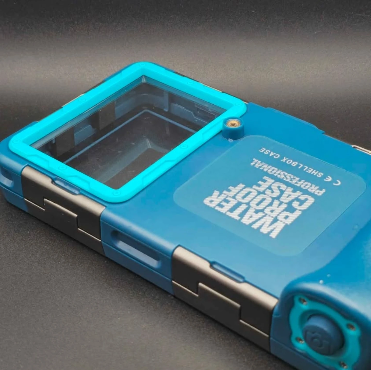 Blue Waterproof Professional Shellbox Camera Case - photo 4