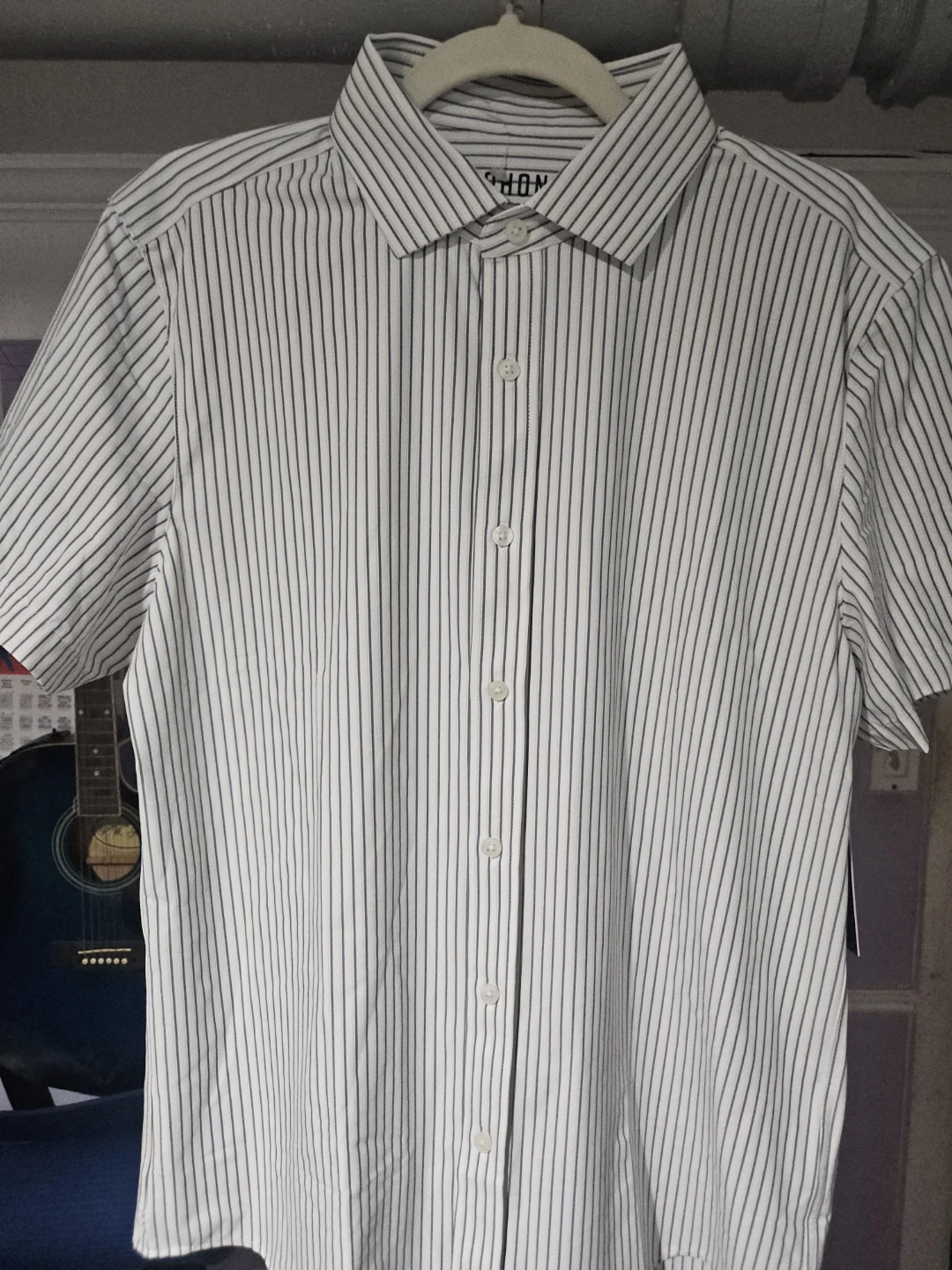 Rhone Men's Short Sleeve Button-Up Shirt M