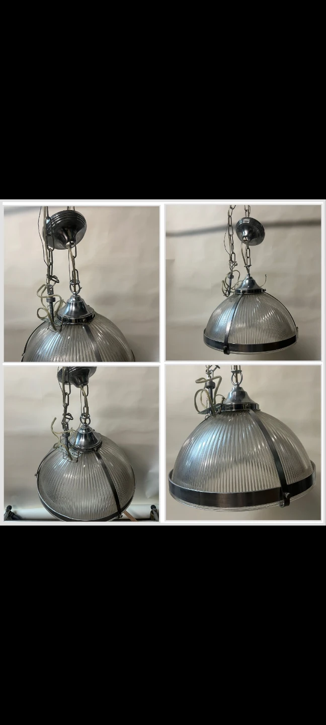 Vintage Industrial Pendant Light Fixture - photo 2