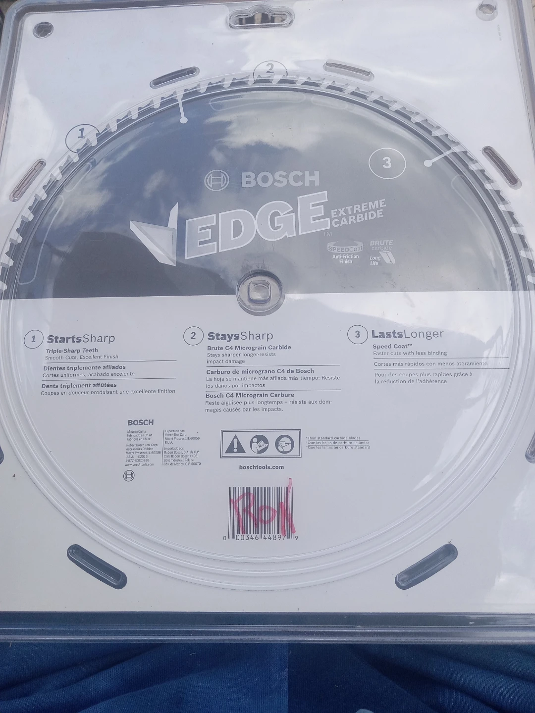 Bosch 12-inch Extreme Carbide Saw Blade - photo 2