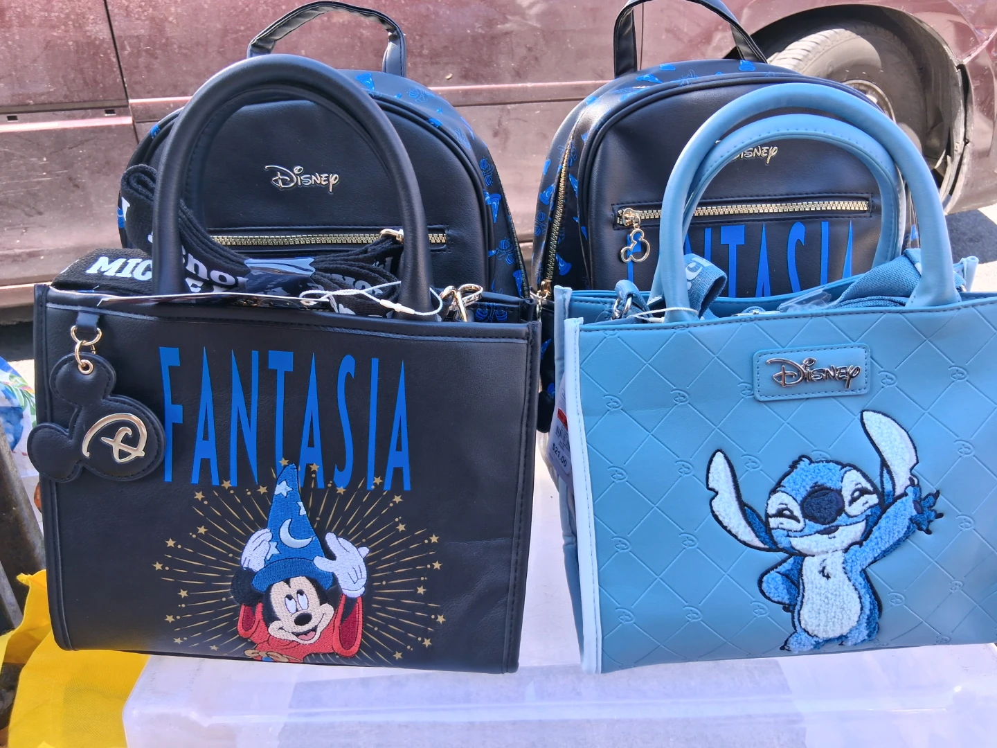 Disney Fantasia Mickey Mouse & Stitch Handbags