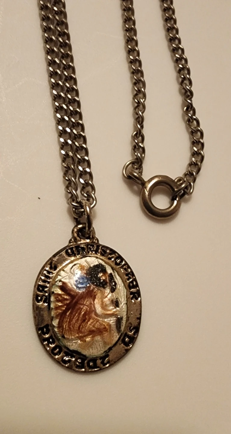 St. Christopher Necklace Pendant