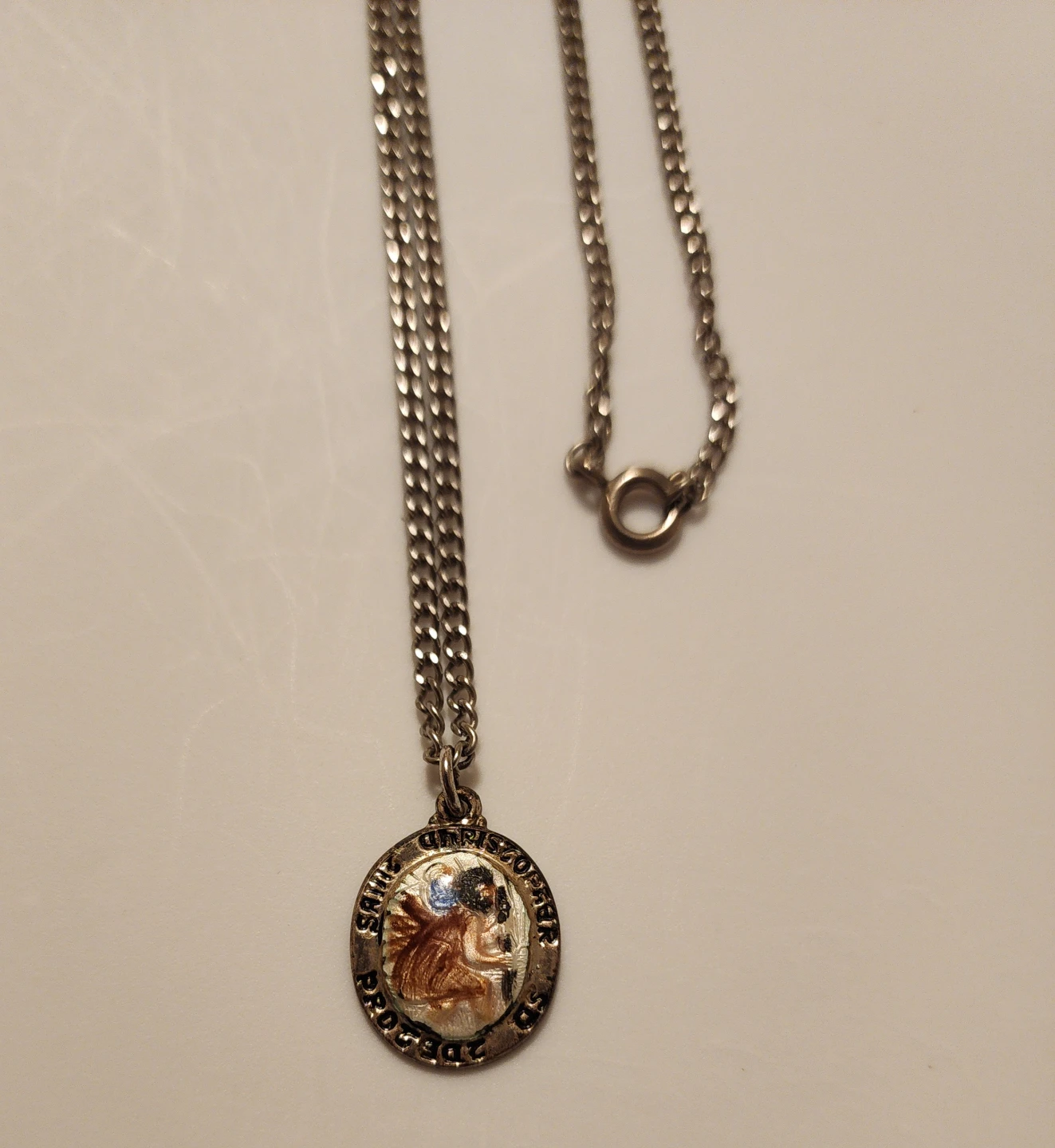 St. Christopher Necklace Pendant - photo 2