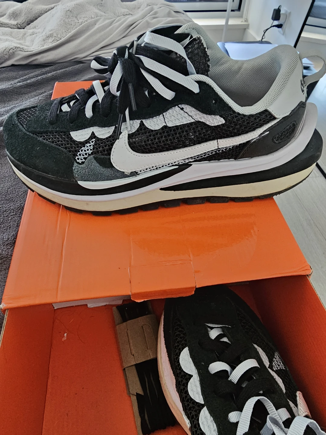 Nike x Sacai Vaporwaffle Sneakers
