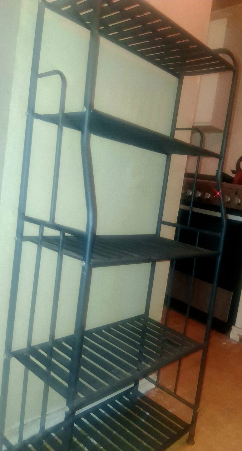 Tall metal shelving unit 5 Tiers - photo 2