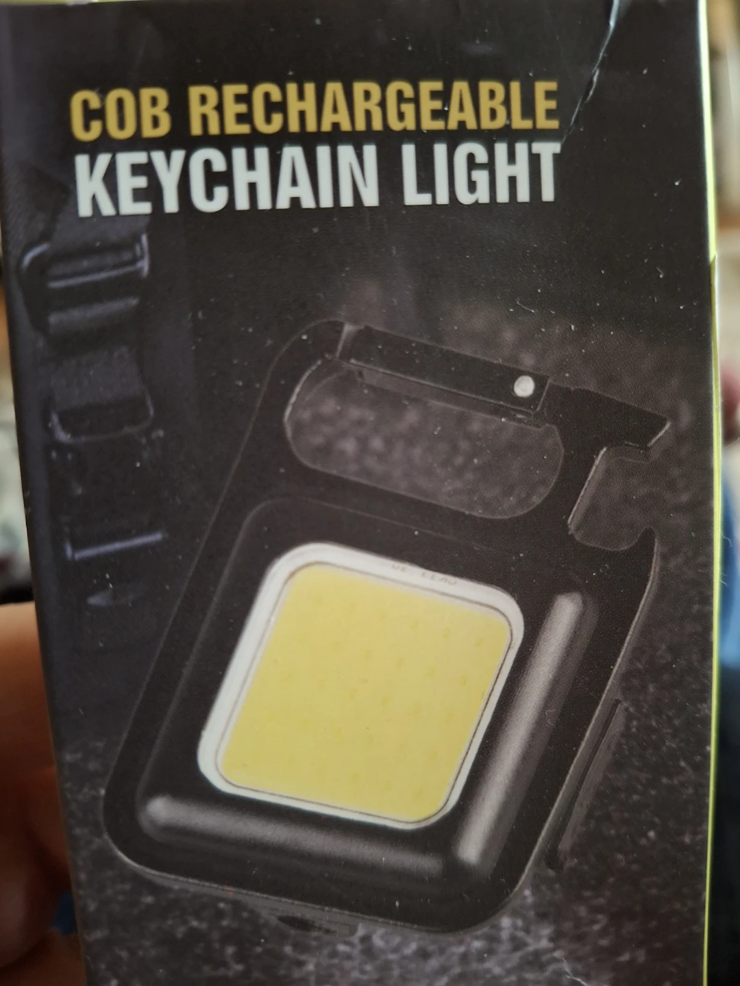 COB Rechargeable Keychain Light
