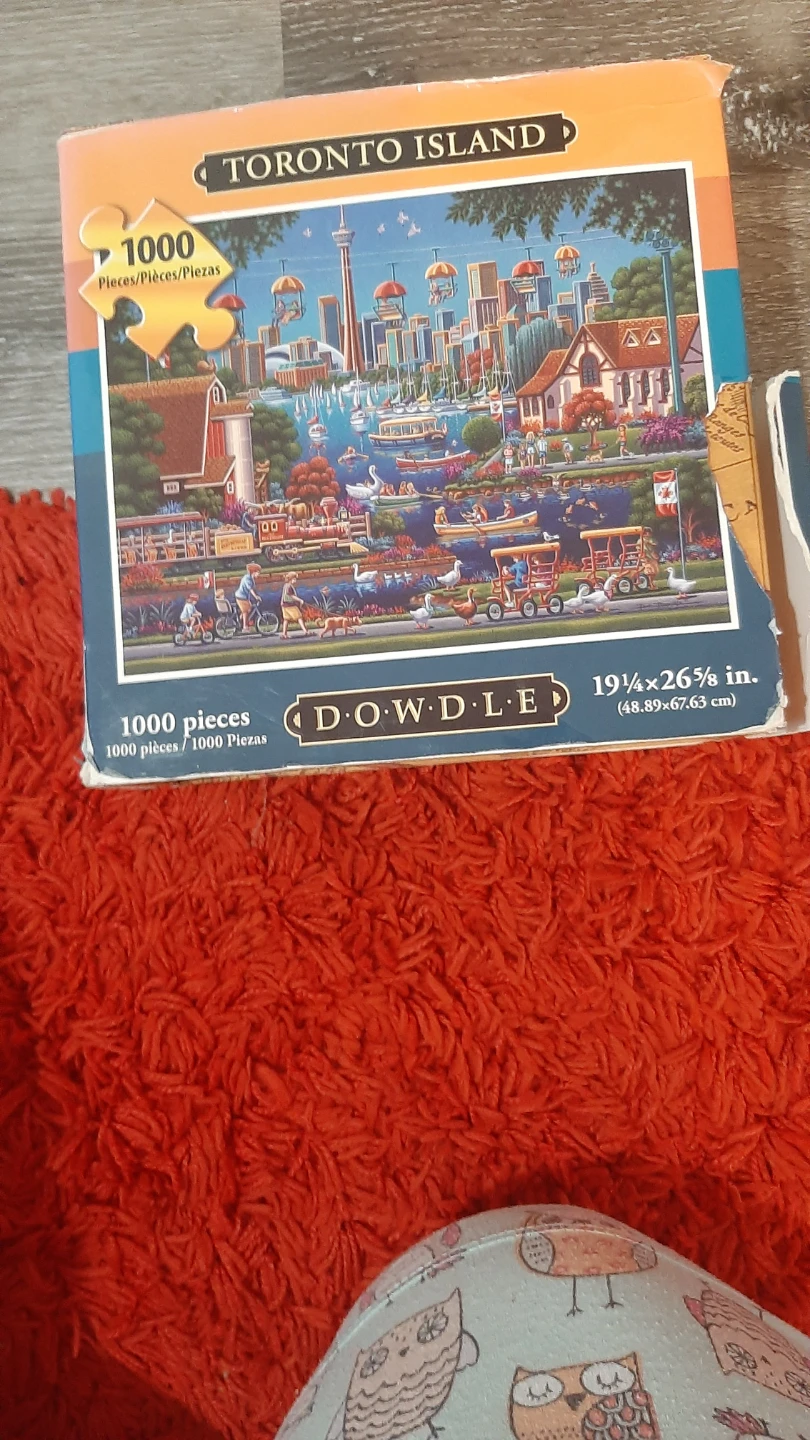 Dowdle Toronto Island 1000 Piece Jigsaw Puzzle