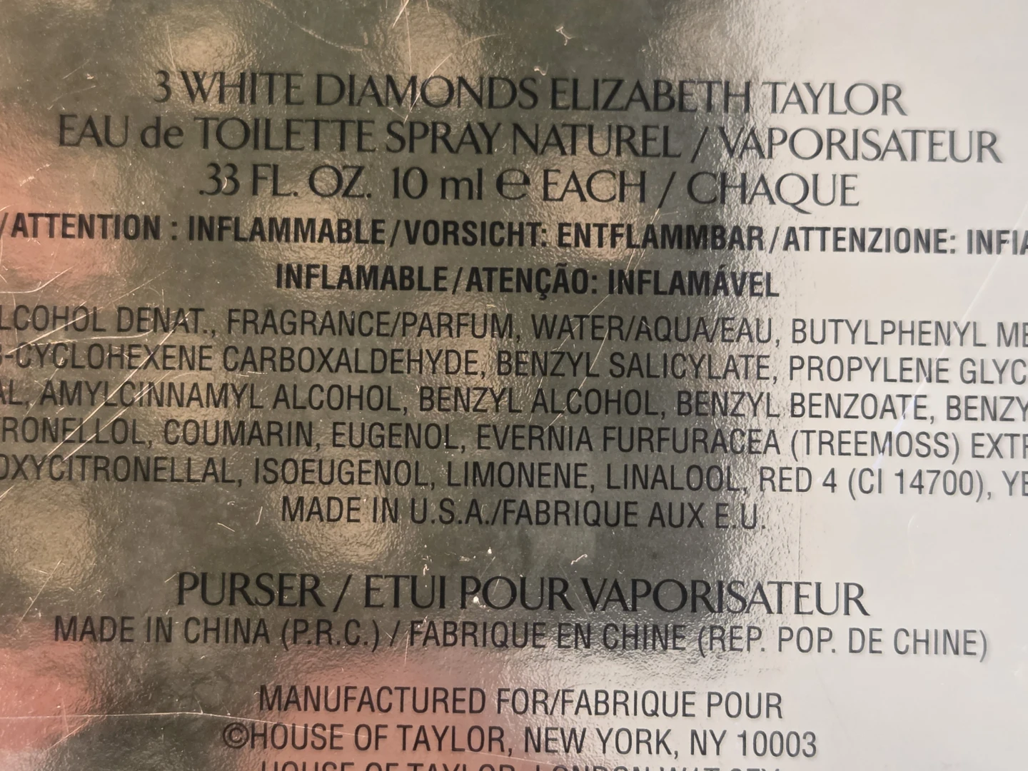 Elizabeth Taylor White Diamonds Eau de Toilette Set - photo 3