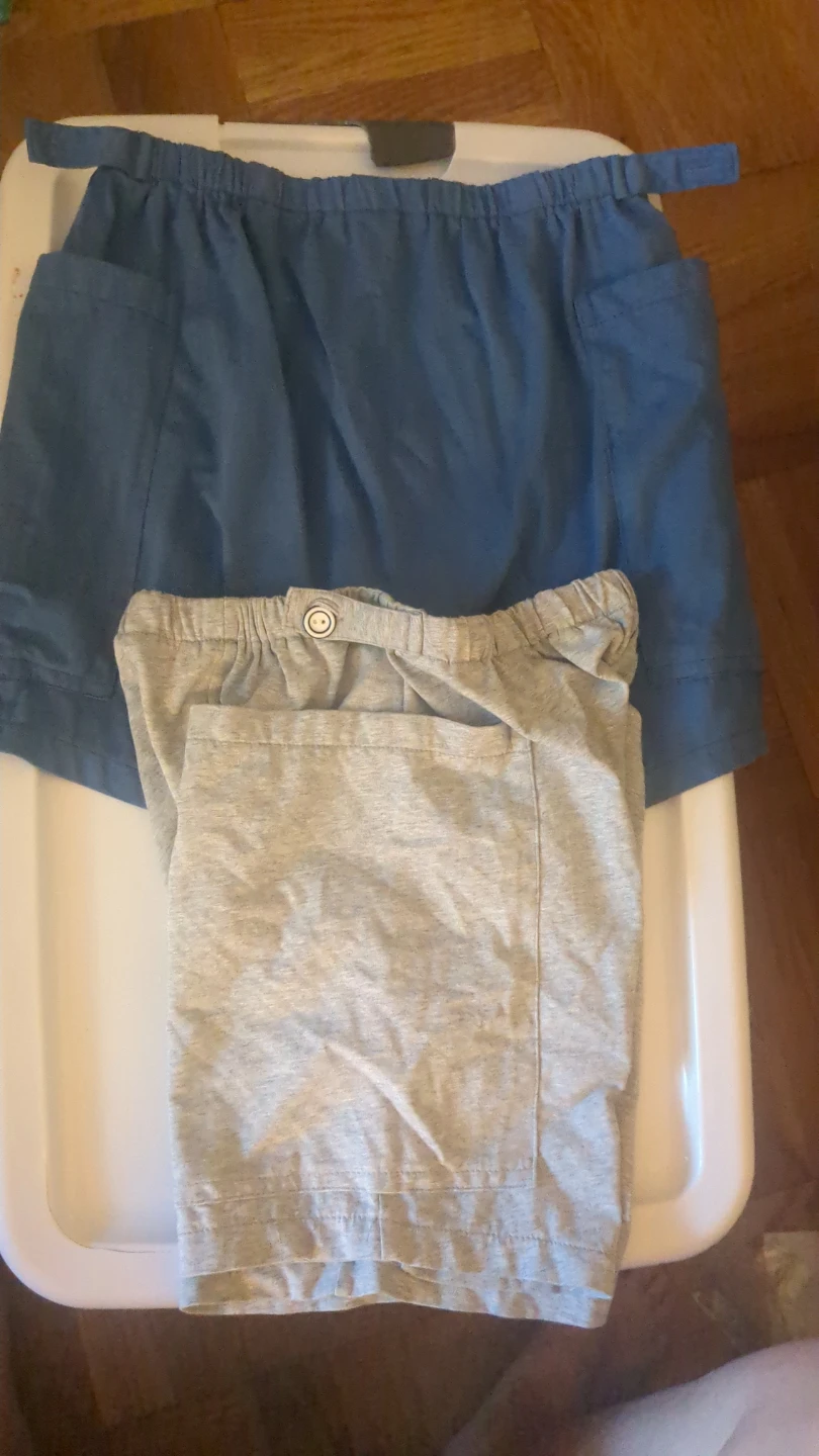 Two Pairs of Underwear/Shorts - Blue and Grey