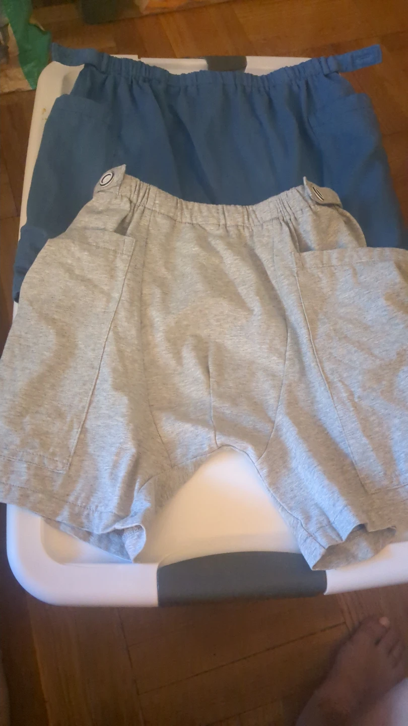 Two Pairs of Underwear/Shorts - Blue and Grey - photo 2