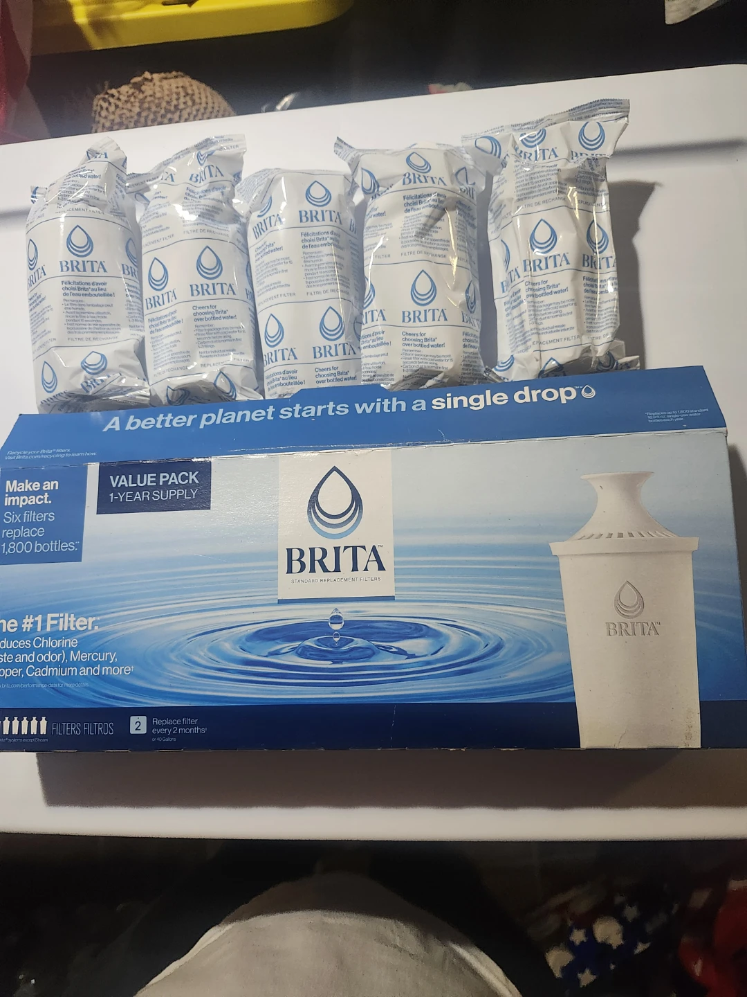 Brita Standard Replacement Water Filters - 5 Count