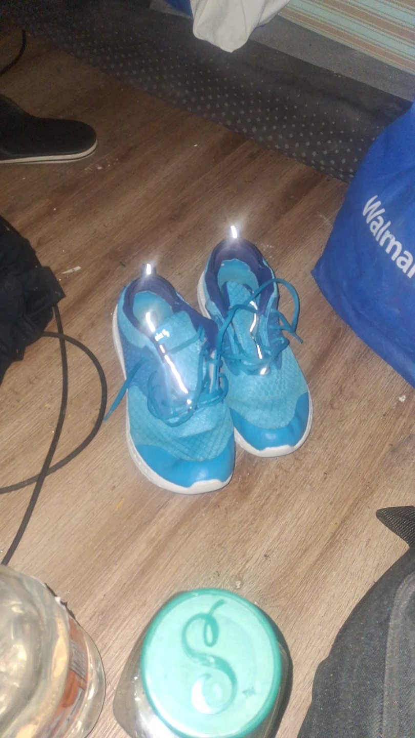 Blue Athletic Shoes
