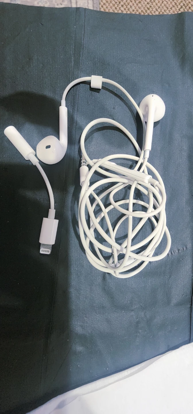 Apple EarPods with Lightning Connector and Adapter